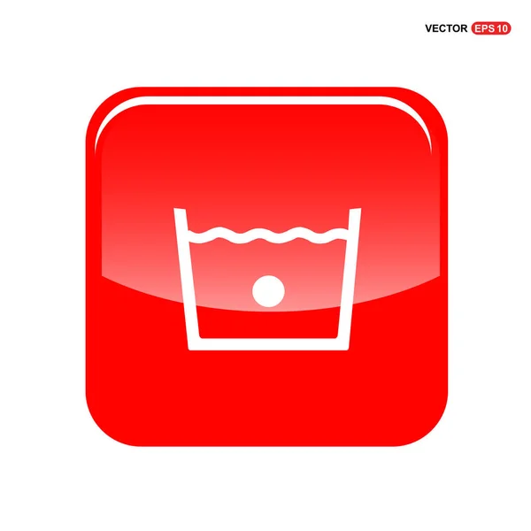 Lavado de ropa icono — Vector de stock