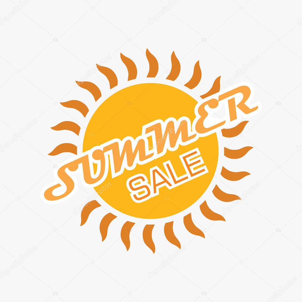 banner of summer sale