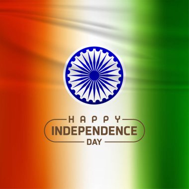 Hindistan 'ın bağımsızlık günü kartı