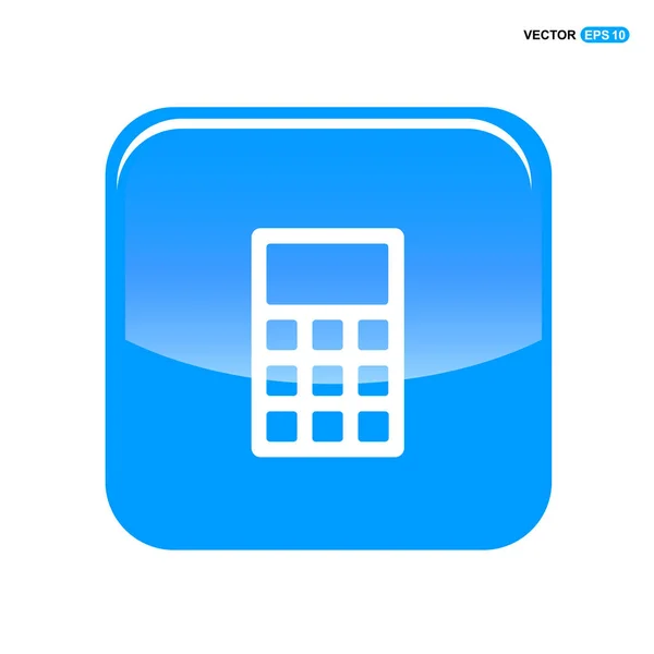 Calculator web Icon — Stock Vector