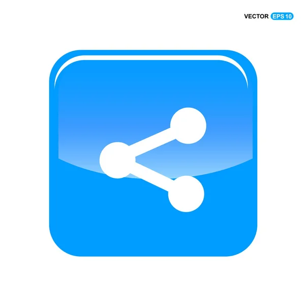 Compartir icono de datos — Vector de stock