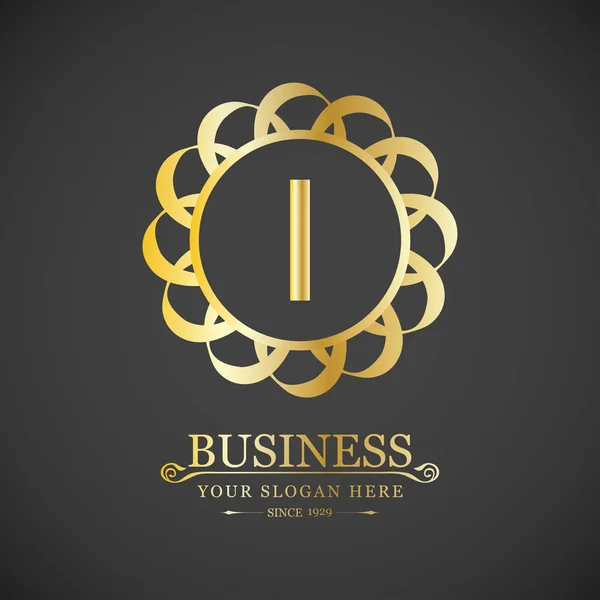 Biznes ikona logo — Wektor stockowy
