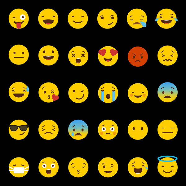 emotion icons with smileys