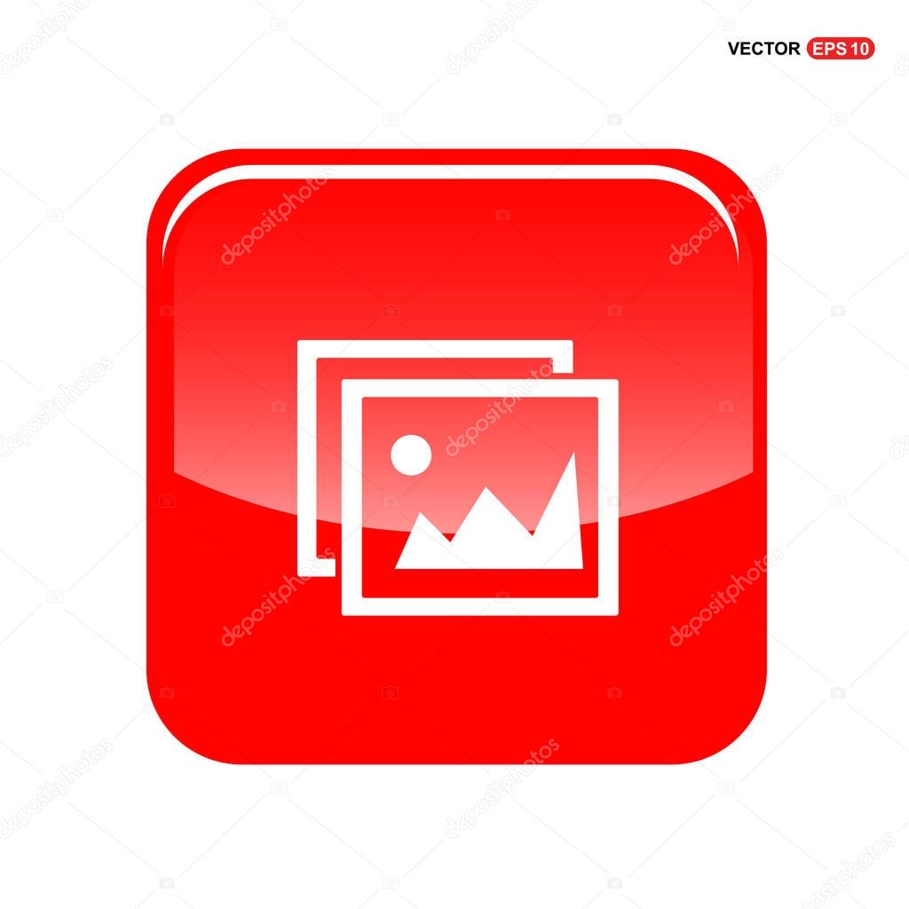 Picture, gallery icon. vector illustration