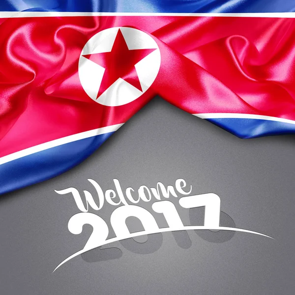 2017 Ano Novo na Coreia do Norte — Fotografia de Stock