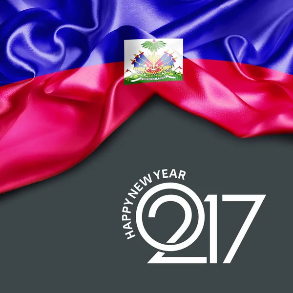 2017  New year in Haiti — Stock Photo, Image
