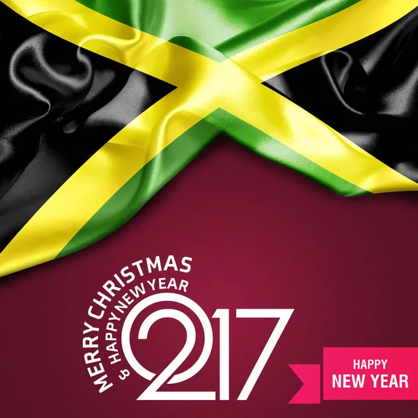 Nový rok 2017 v Jamajka — Stock fotografie