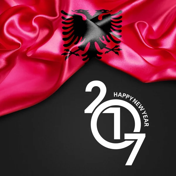 アルバニアでの新年 — ストック写真