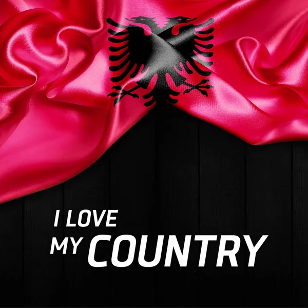 Албанія країни тема — стокове фото