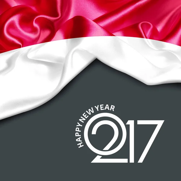 2017  New year in Indonesia — Stock Photo, Image