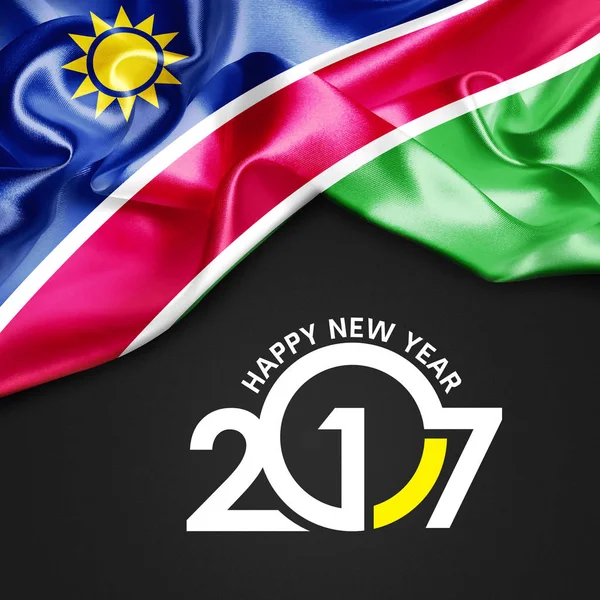 2017 новий рік в Намібії — стокове фото