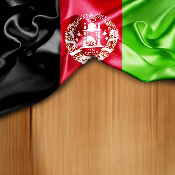 Afganisztán zászlaja logó — Stock Fotó