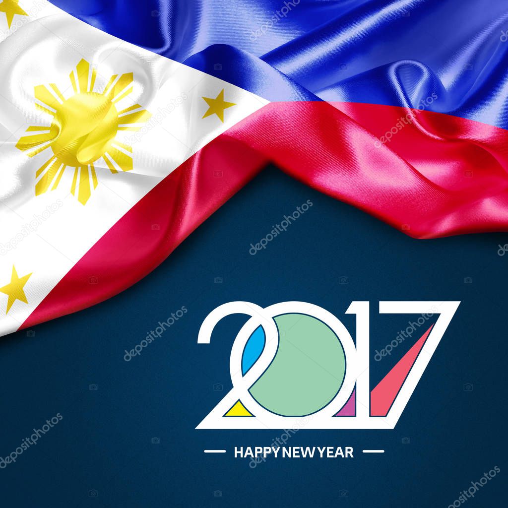 2017  New year in Philippines