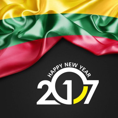 2017 yeni yıl Litvanya
