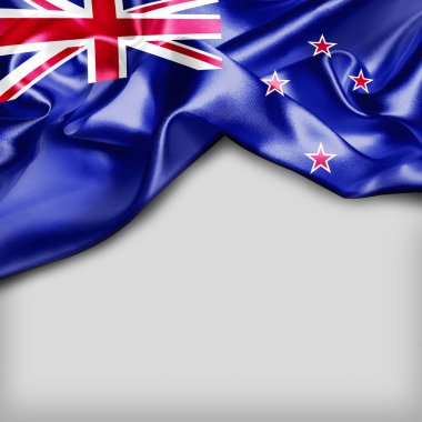 Yeni Zelanda bayrağı sallayarak