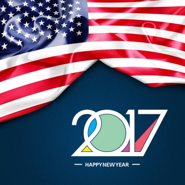 2017 yeni yıl ABD'de