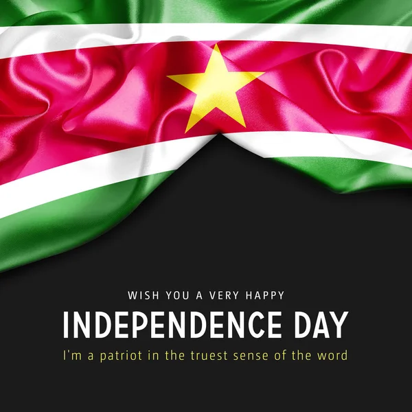 Suriname-ban a függetlenség napja — Stock Fotó