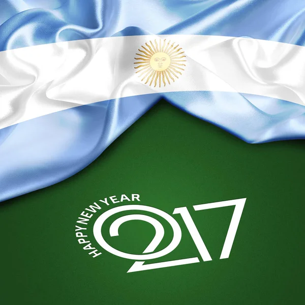 2017 новий рік в Аргентині — стокове фото