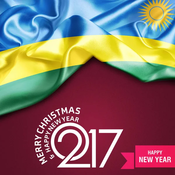 Neues Jahr 2017 in Ruanda — Stockfoto