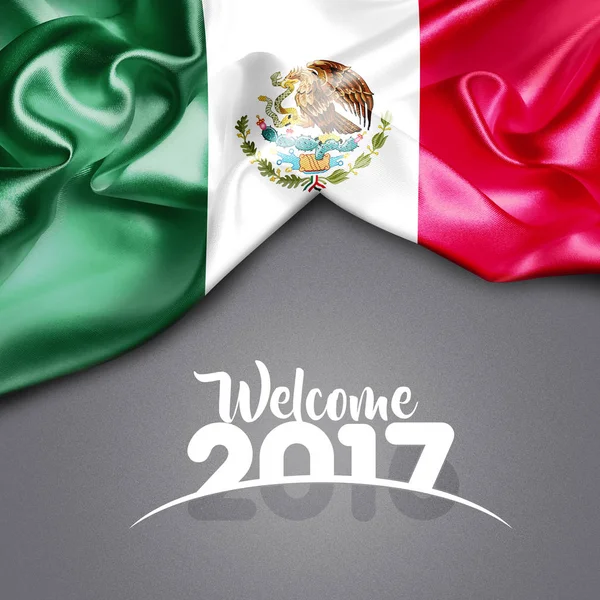 2017 r. nowy rok w Meksyku — Zdjęcie stockowe