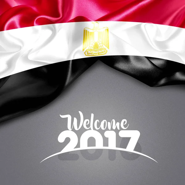 2017 Nieuwjaar in Egypte — Stockfoto