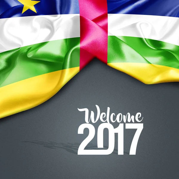 2017 Nieuwjaar in Centraal-Afrikaanse Republiek — Stockfoto