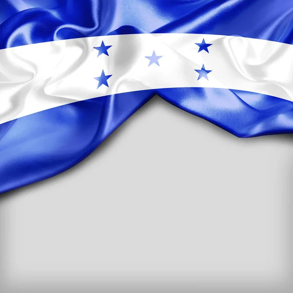Waving flag of Honduras — Stock Photo, Image