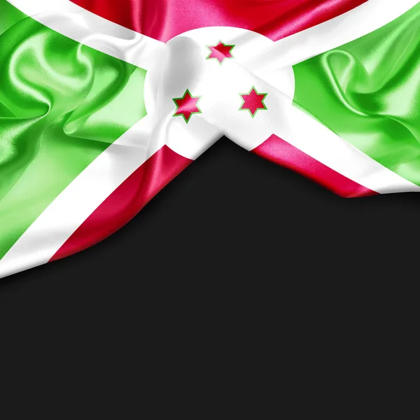 Viftande flagga burundi — Stockfoto