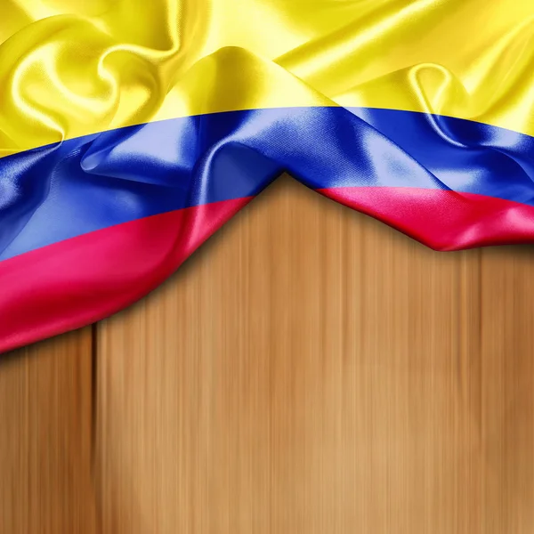 Bandera de Colombia — Foto de Stock