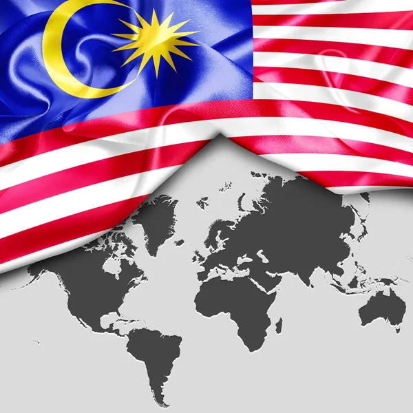 Страна Малайзия — стоковое фото