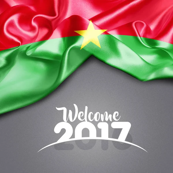 2017 новий рік в Буркіна-Фасо — стокове фото