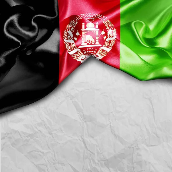 Afghanistan national flag logo — Stock Photo, Image