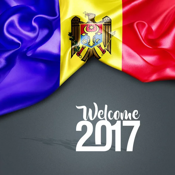 2017 új évet Moldovában — Stock Fotó