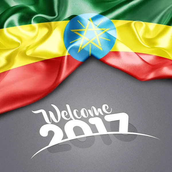 2017 новий рік в Ефіопії — стокове фото