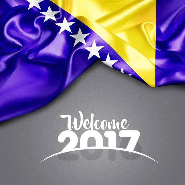 2017 r. nowy rok w Bośni i Hercegowinie — Zdjęcie stockowe