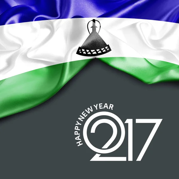 2017  New year in Lesotho — Stock Photo, Image