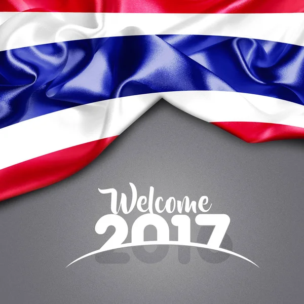 2017  New year in Thailand — Stock Photo, Image