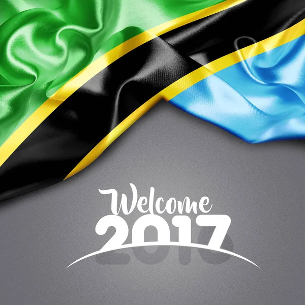 Nový rok 2017 v Tanzanii — Stock fotografie