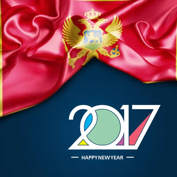 2017  New year in Montenegro — Stock Photo, Image