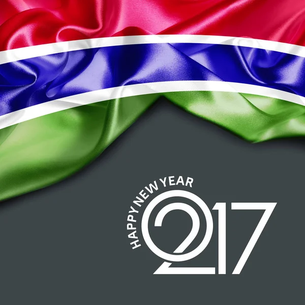 2017  New year in Gambia — Stock Photo, Image