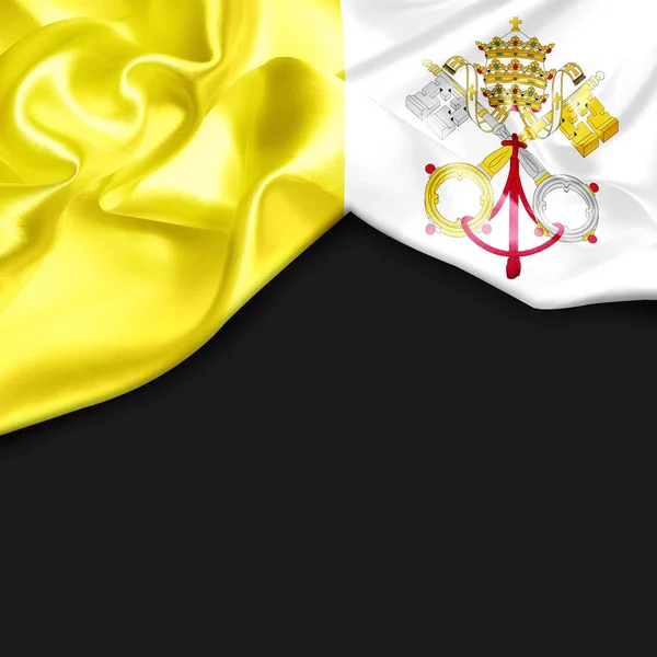 Waving flag of Vatican — Stock Photo, Image