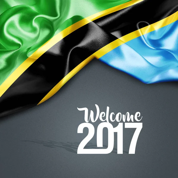 2017  New year in Tanzania — Stock Photo, Image