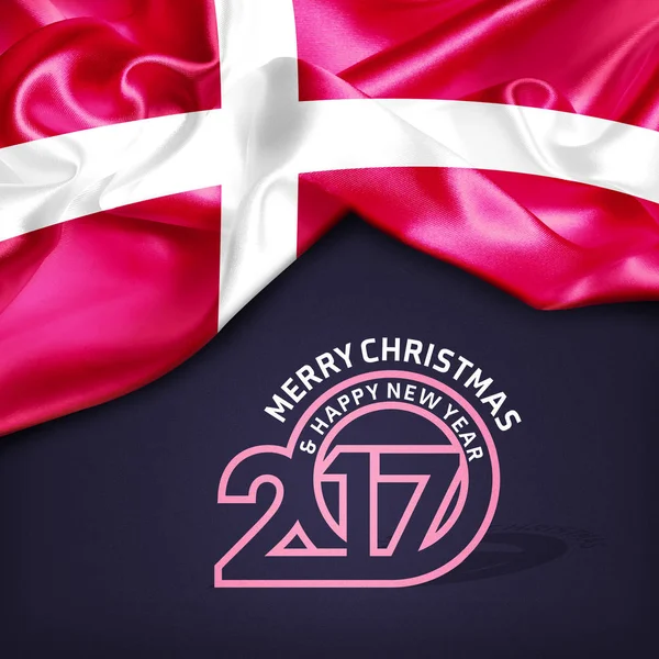 2017 yeni yıl Danimarka — Stok fotoğraf