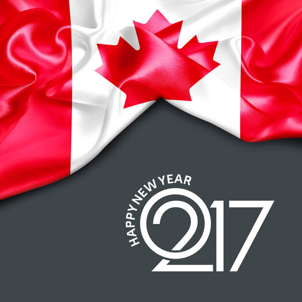 2017  New year in Canada