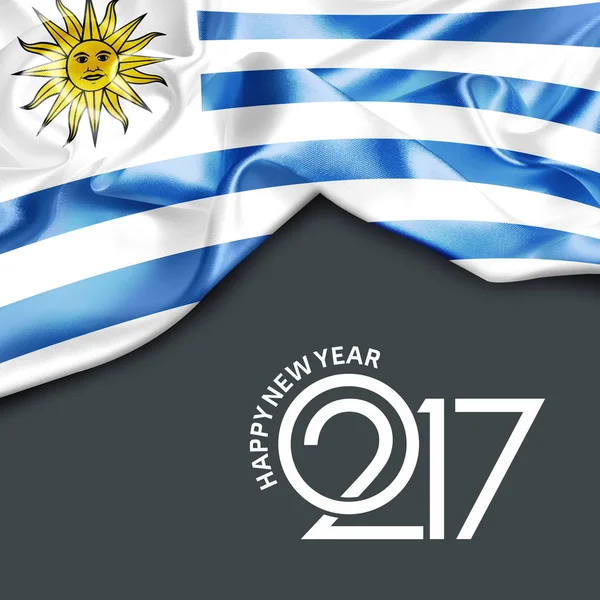 2017 Año nuevo en Uruguay — Foto de Stock