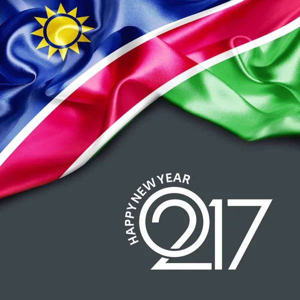 2017 новий рік в Намібії — стокове фото
