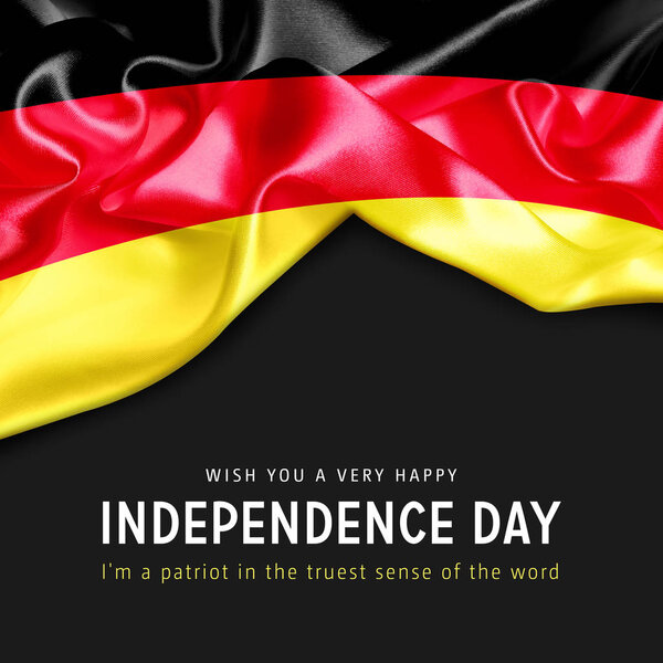 Germany Independence Day card — Stock Photo, Image