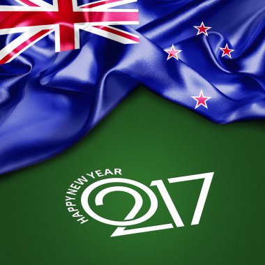 2017 yeni yıl Yeni Zelanda