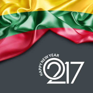 2017 yeni yıl Litvanya