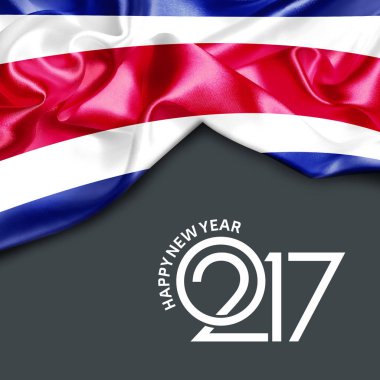 2017 yeni yıl Kosta Rika